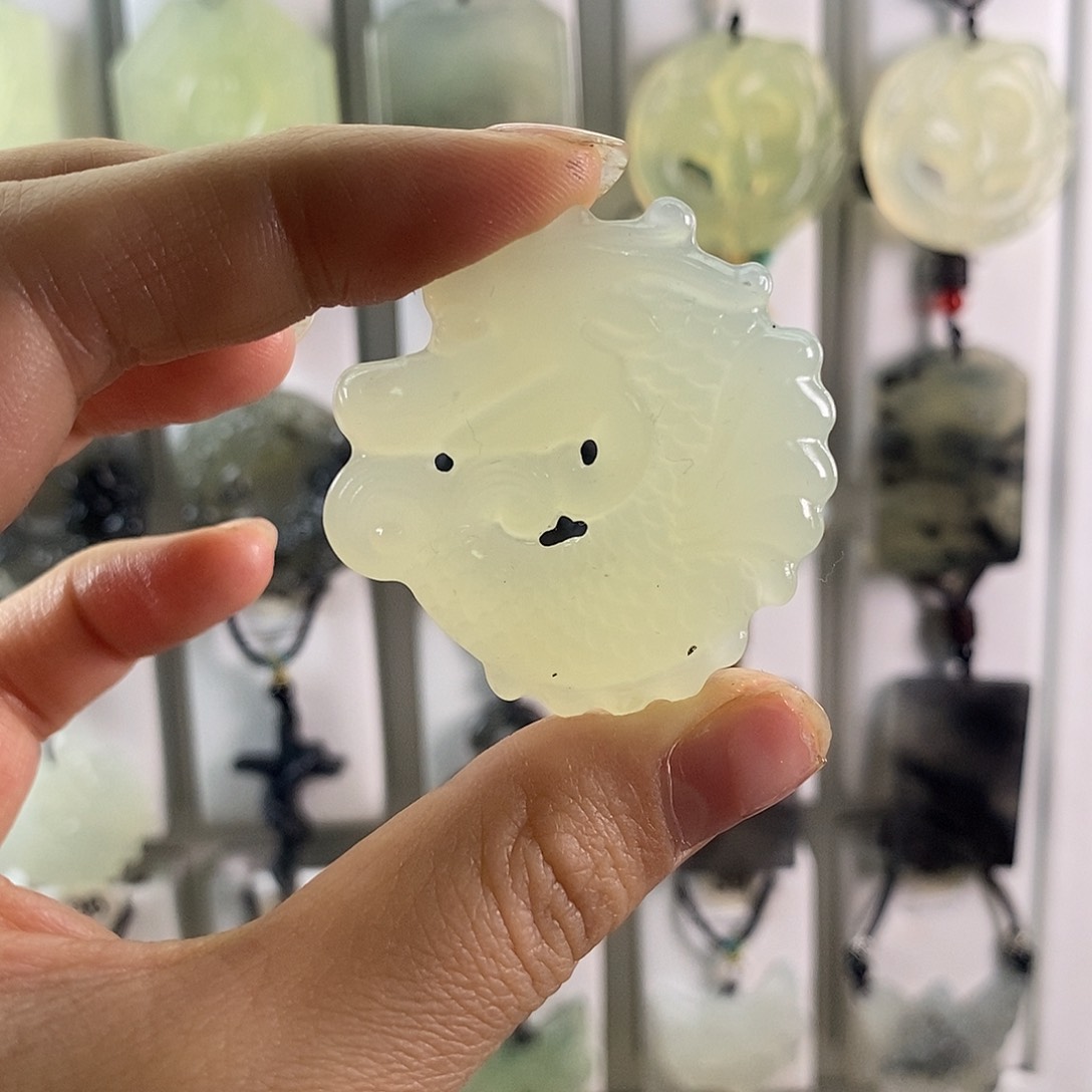 蛇纹石玉颈饰未镶嵌209