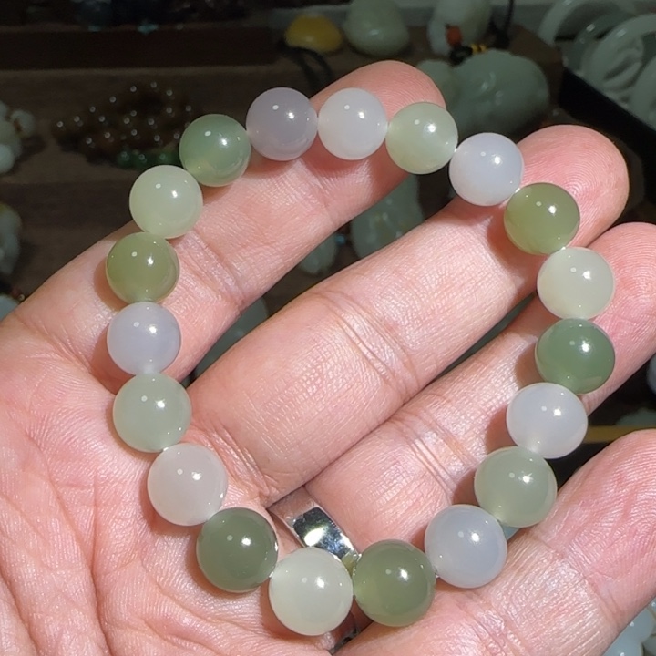 和田玉手链未镶嵌