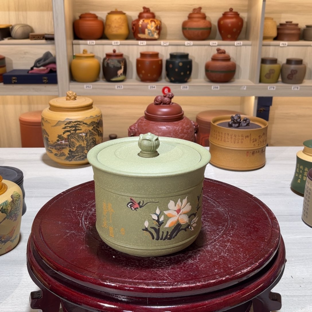 紫砂茶叶罐紫砂的制作