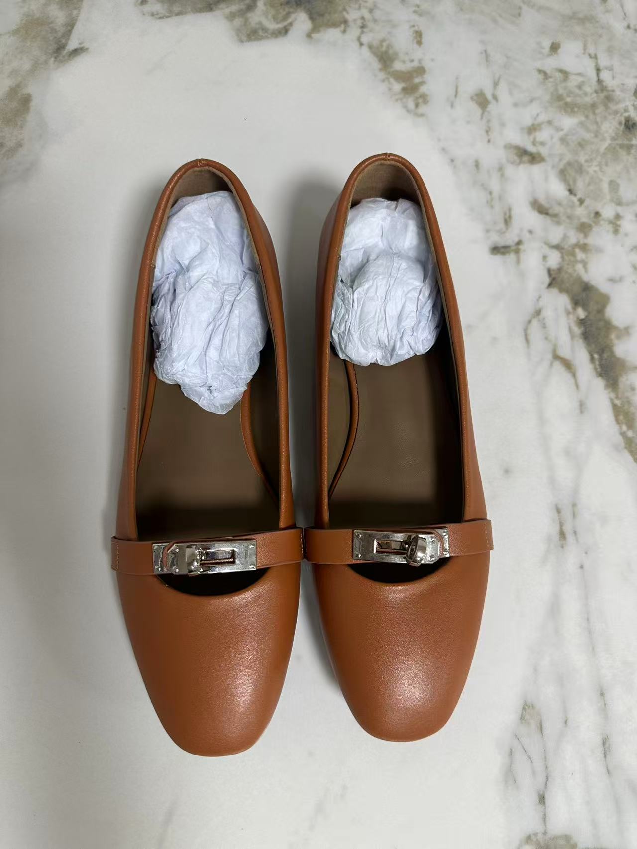 高跟鞋（961-999）时尚休闲百搭女士棕色经典卡其色方头咖色