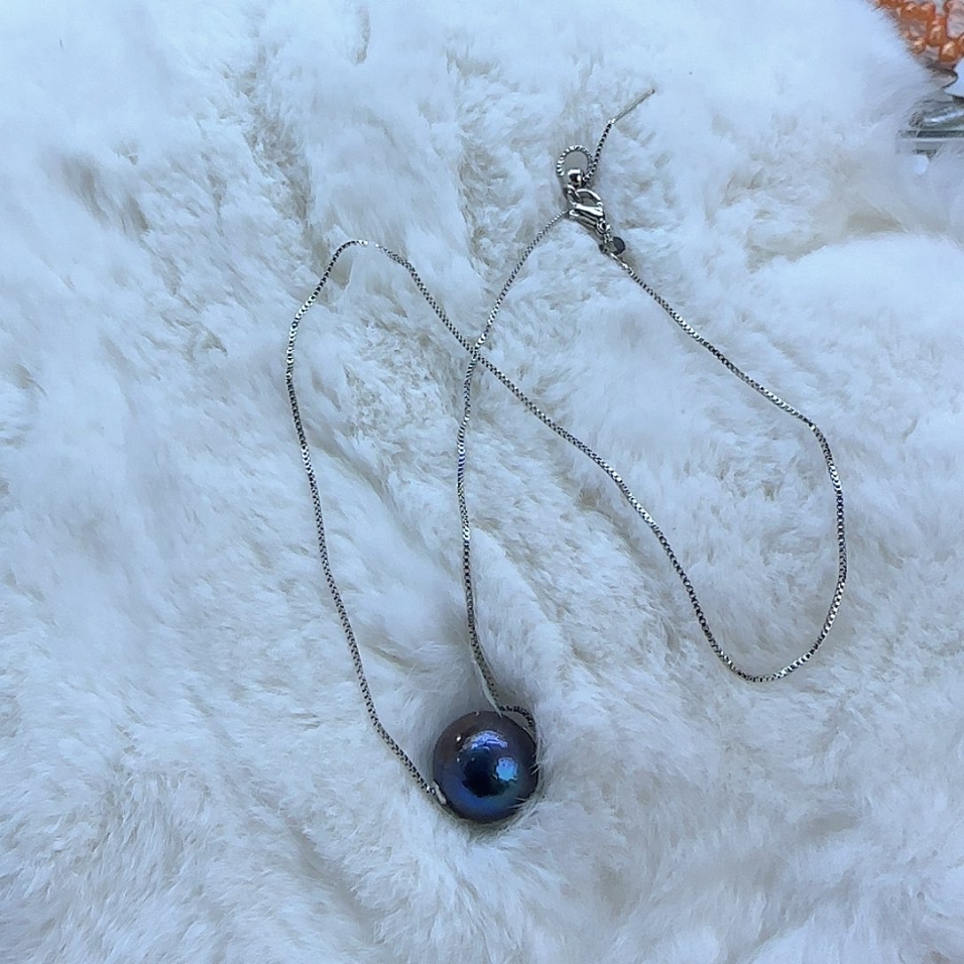 银S925镶嵌646淡水珍珠 