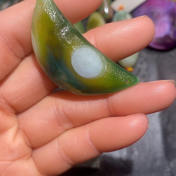 顺***缘玛瑙/玉髓合金颈饰