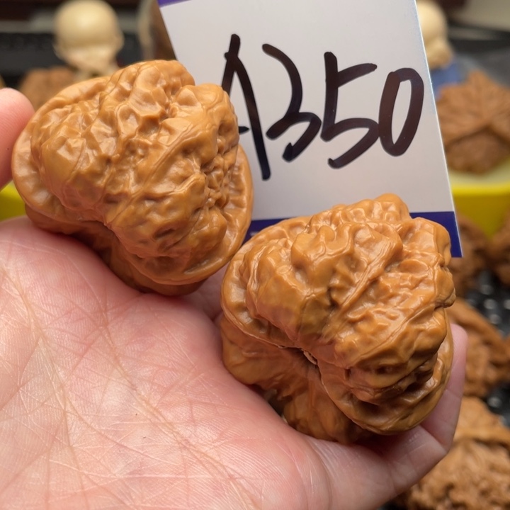 桃核把件蛤蟆头40