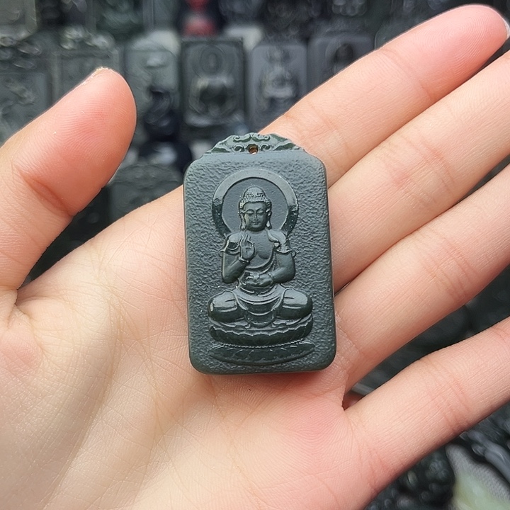 和田玉（青玉）颈饰未镶嵌惠**畅