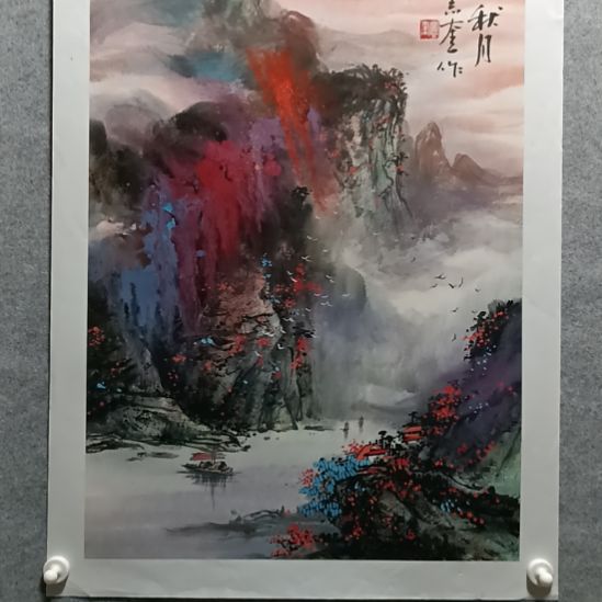 国画孟宪奎老师作品！