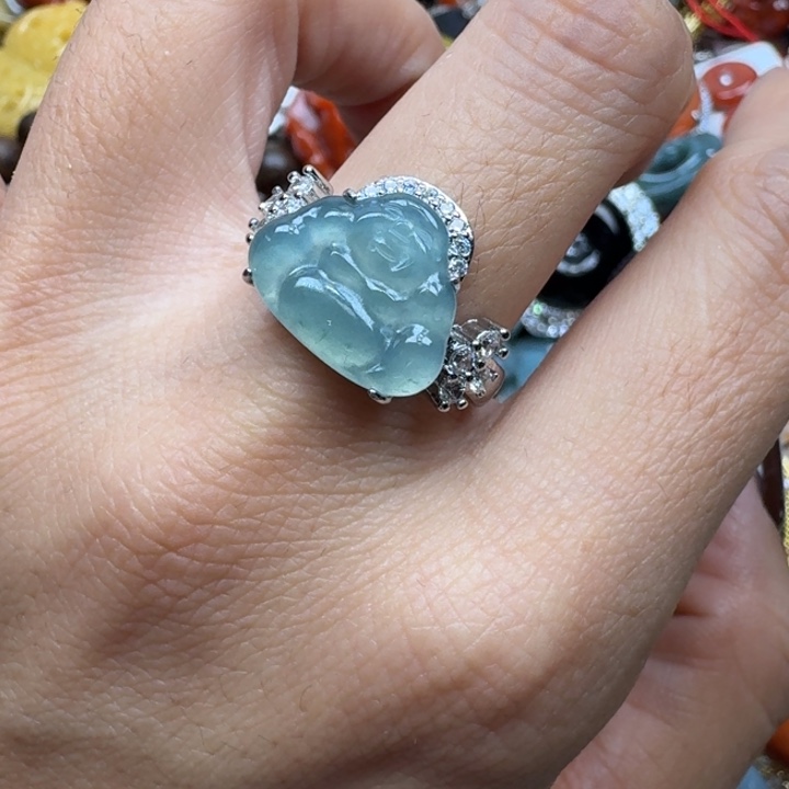 翡翠未镶嵌项链翡翠