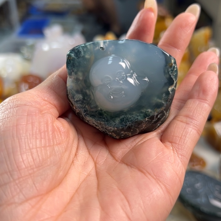 玛瑙/玉髓吊坠(不含链)未镶嵌