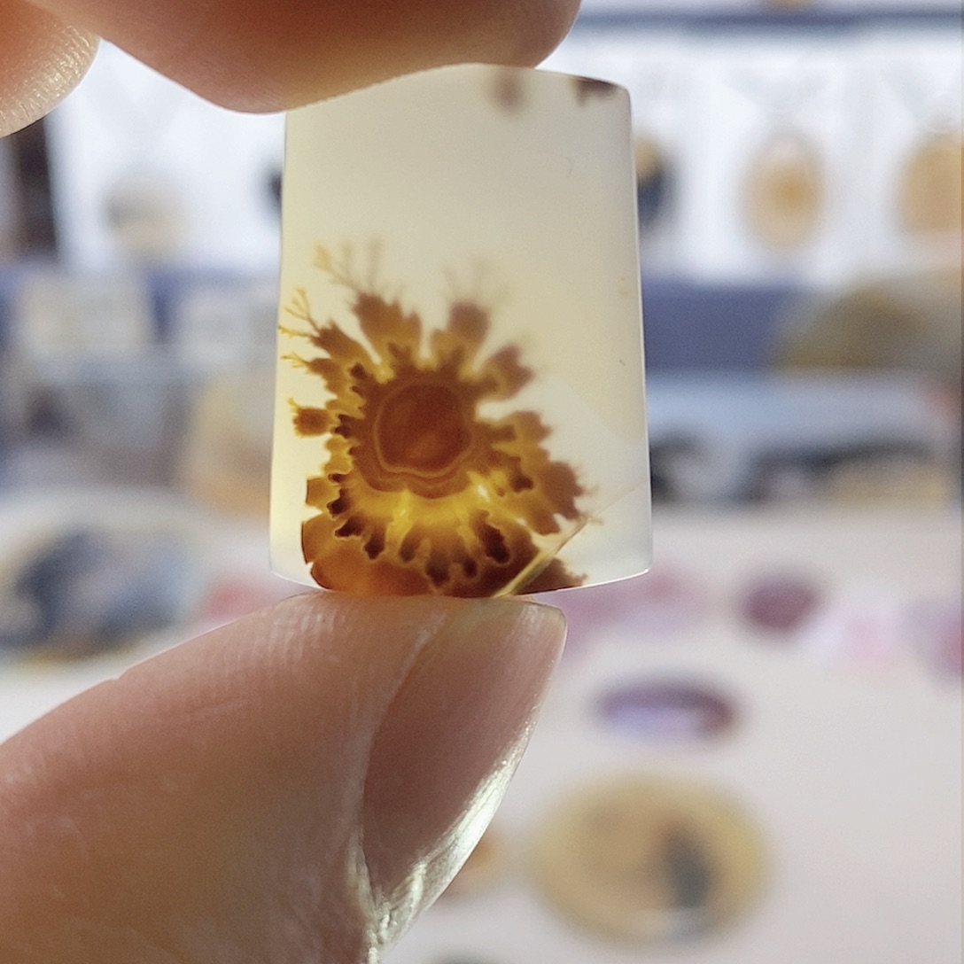 未镶嵌玛瑙/玉髓珠宝奇石