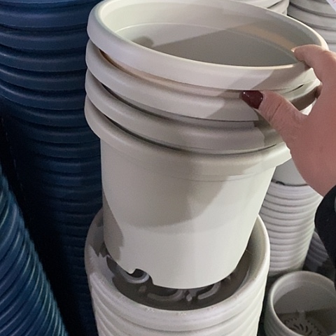 树脂微瑕3号10个无托灰白