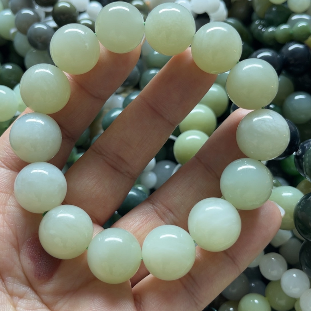 和田玉手链未镶嵌