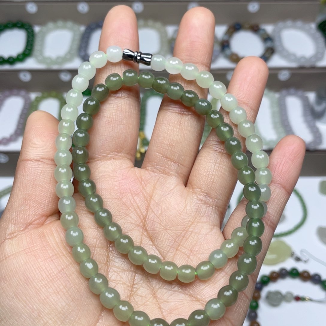 和田玉手链未镶嵌