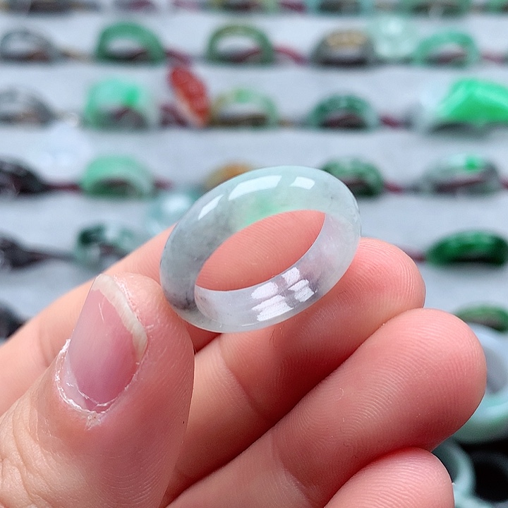 翡翠戒指未镶嵌15号