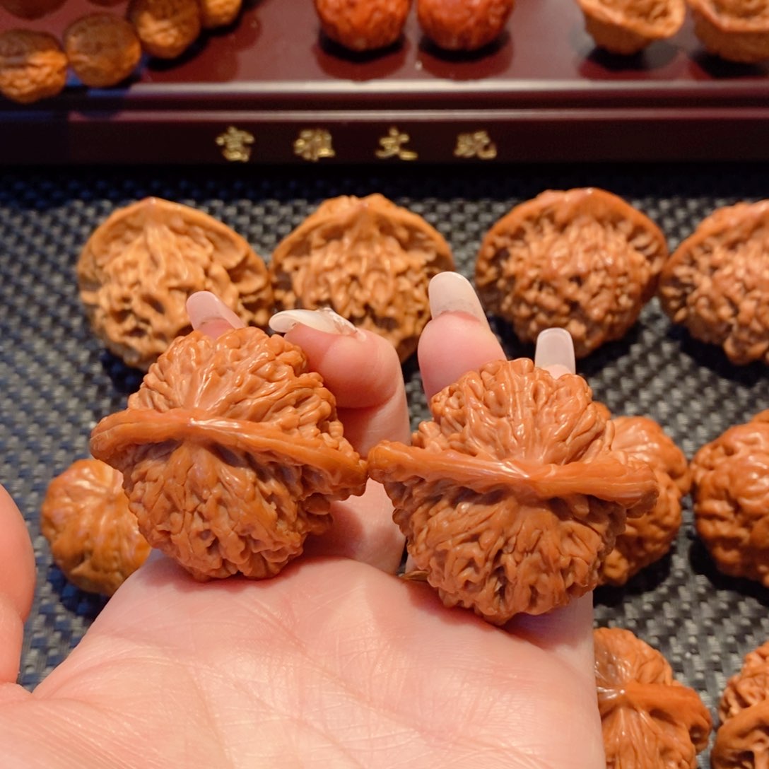 文玩核桃把件四座楼