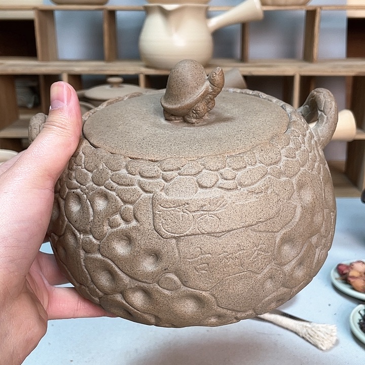 壶老段烧陶瓷茶器！