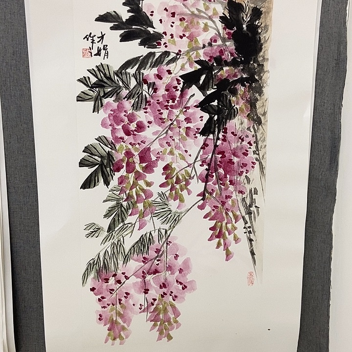 国画手寫手繪作品80