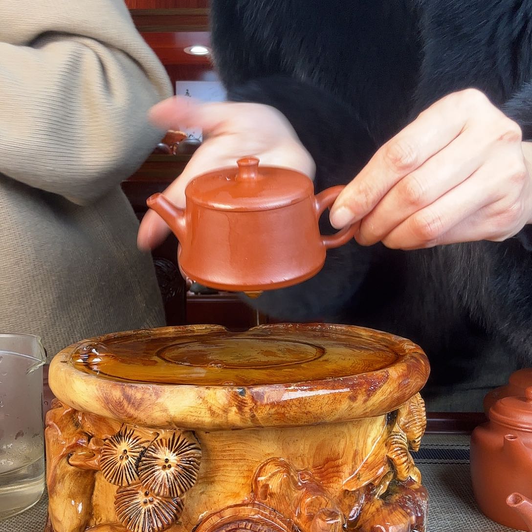 紫砂茶壶一壶李紫砂