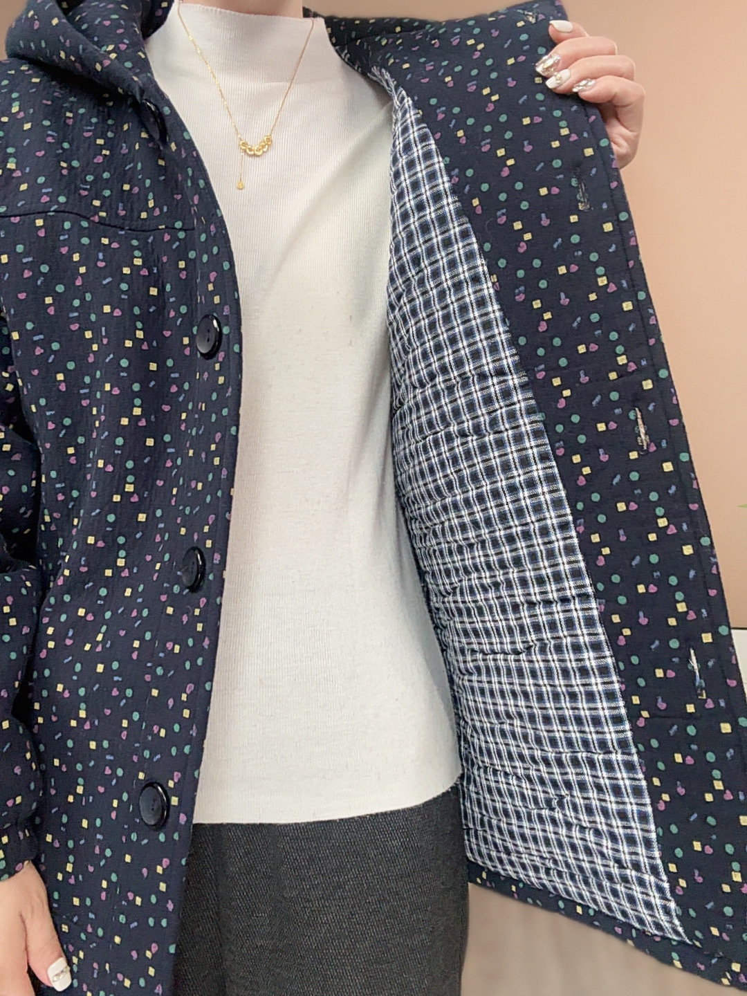 妈妈冬季胖妈妈棉衣大码纯棉棉袄外套上衣