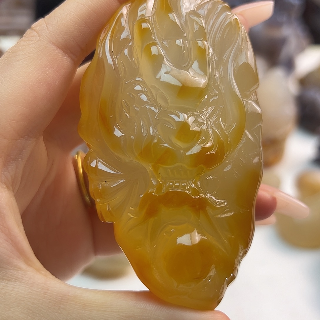 玛瑙/玉髓合金颈饰