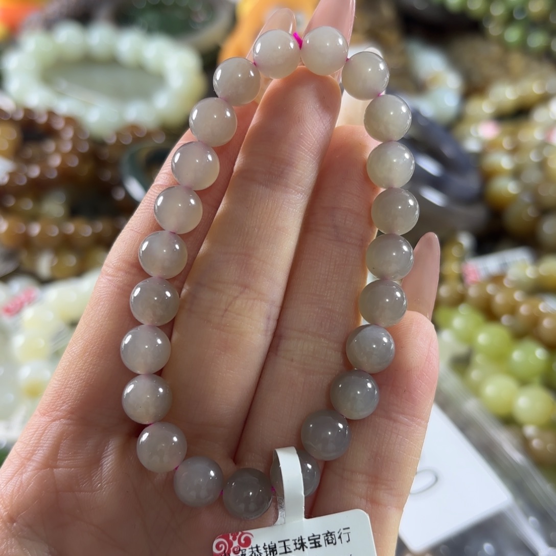 和田玉未镶嵌手链20