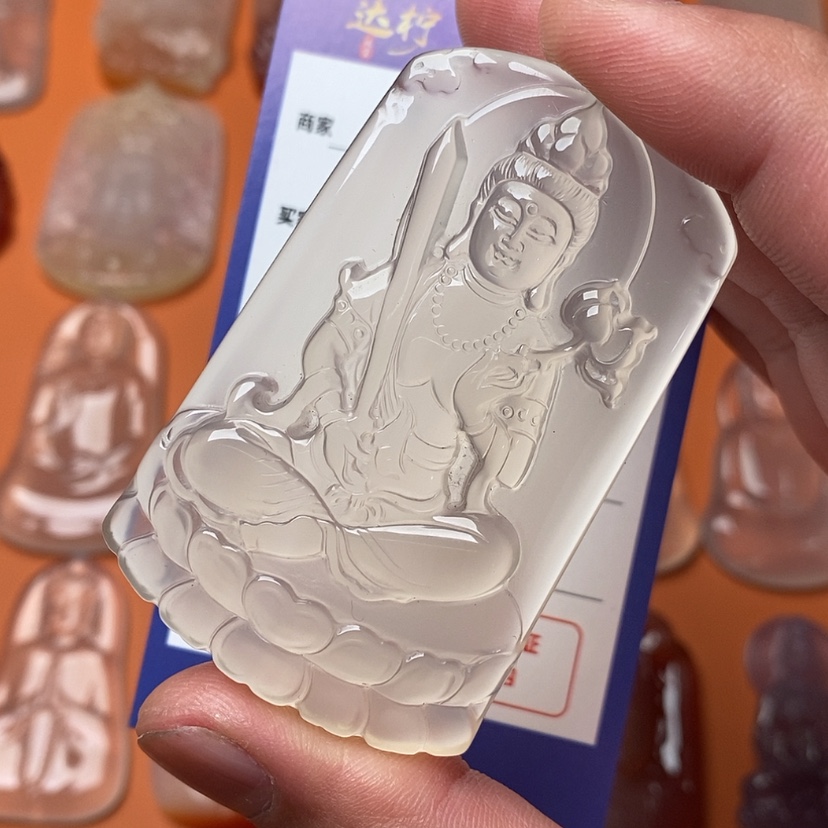 【闪购商品】玛瑙/玉髓颈饰未镶嵌（虚空）