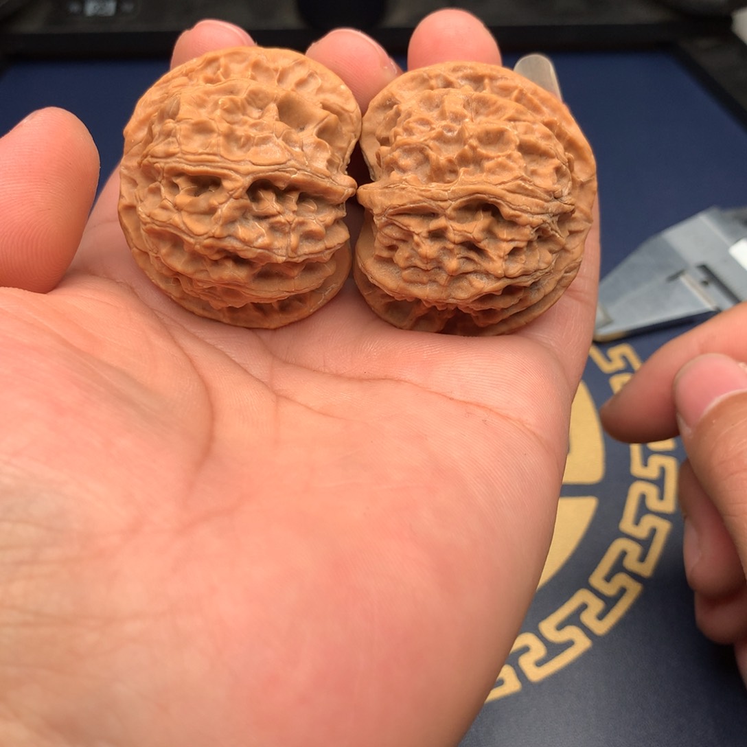 文玩核桃把件45苹果80