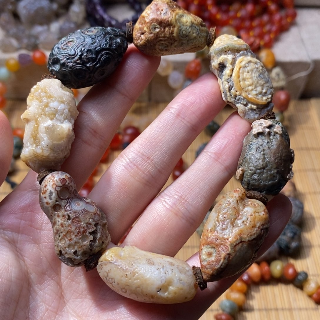 玛瑙/玉髓手链未镶嵌