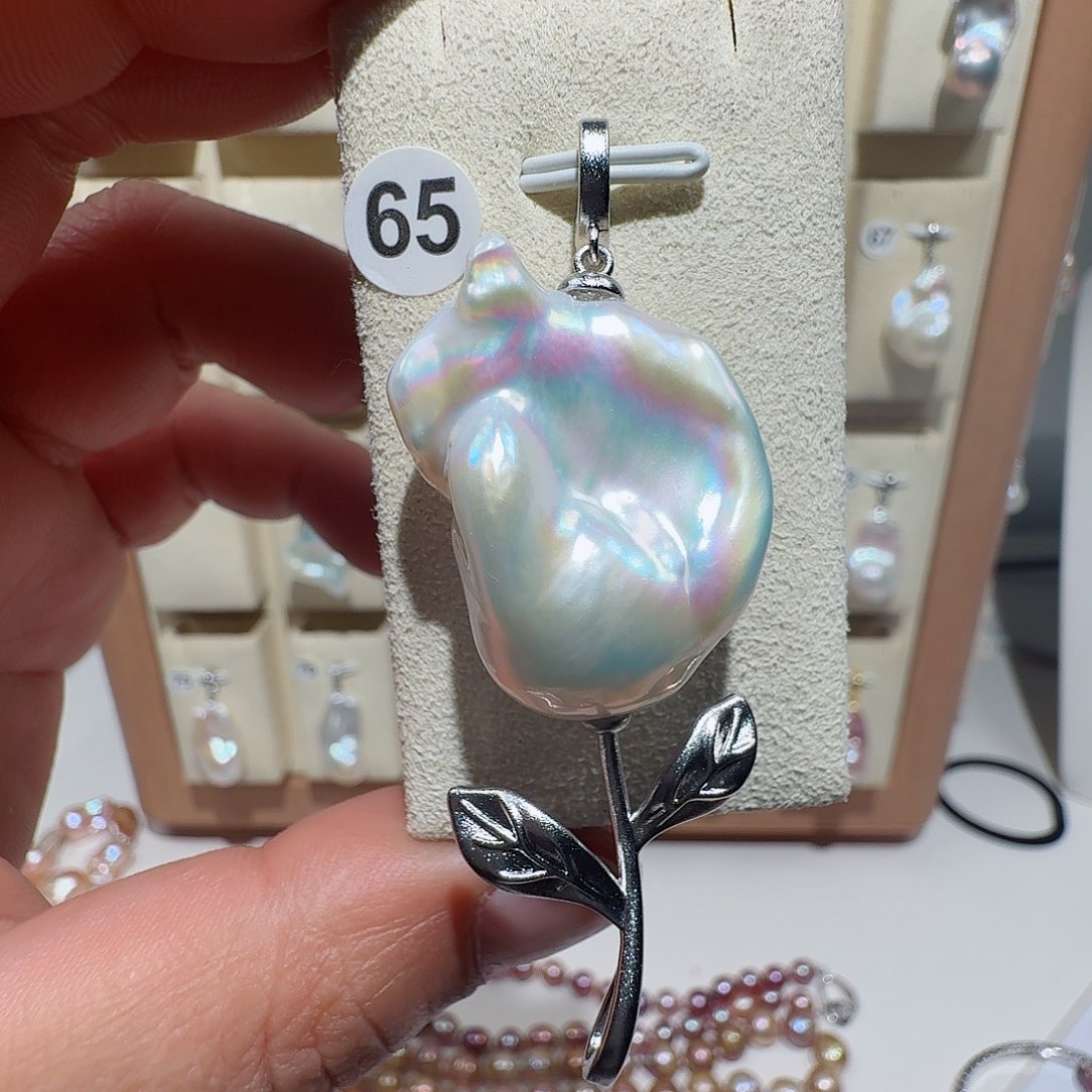 可***碧颈饰未镶嵌淡水珍珠