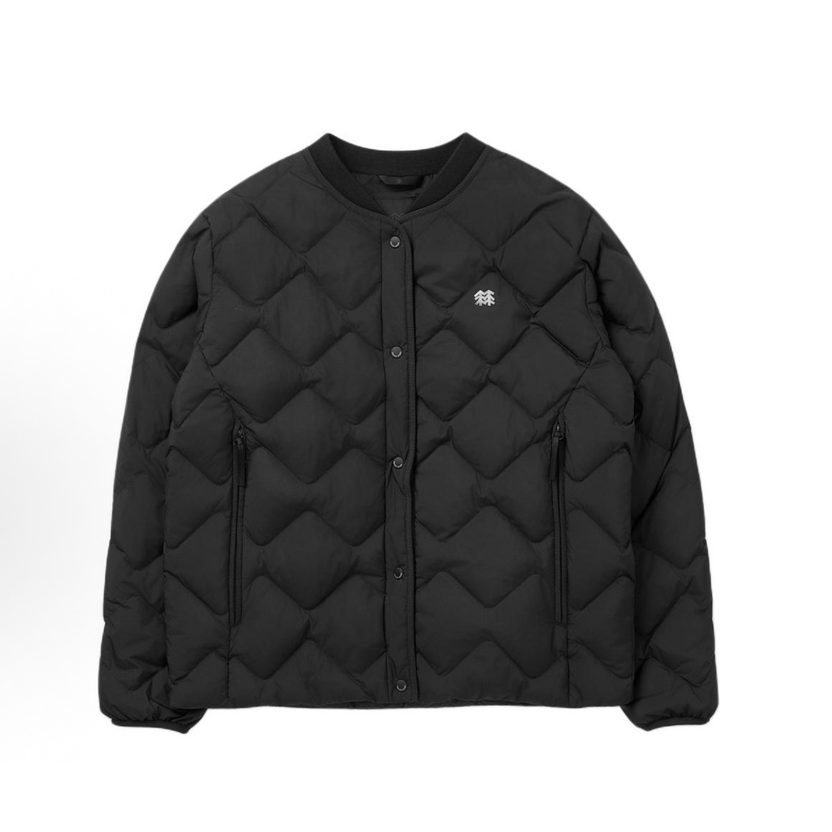 KOLON SPORT/可隆25年徽标双排扣户外防风宽松长袖羽绒外套