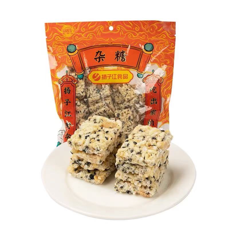 扬子江杂糖酥糖袋装350g传统点心童年味道春节必备过年团圆送礼