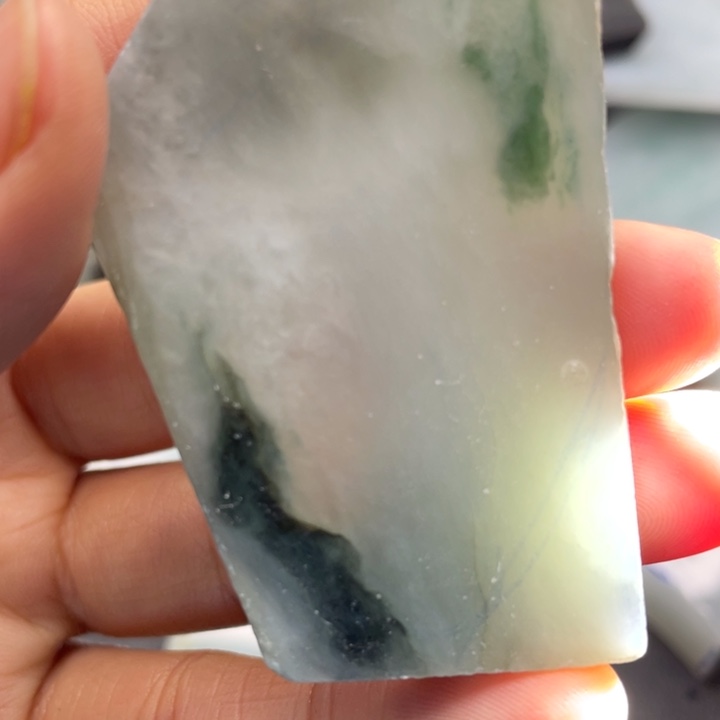 古***风定制翡翠未镶嵌片料定制不退不换