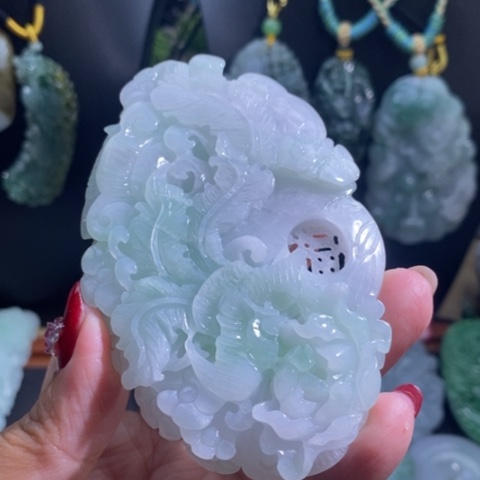 【闪购商品】颈饰未镶嵌翡翠凤凰