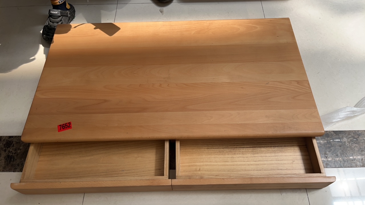 桌面榉木110×60瑕疵无售后一号7652