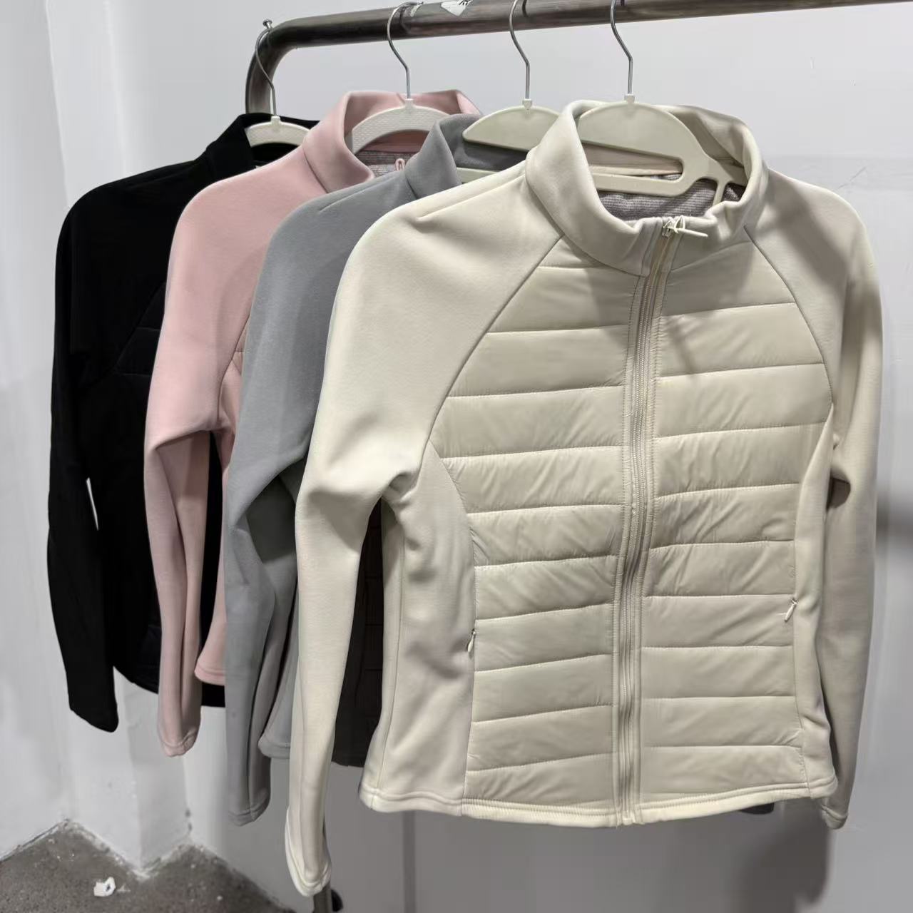 25909羊毛外套修身款小蛮腰立领秋冬保暖长袖女外套