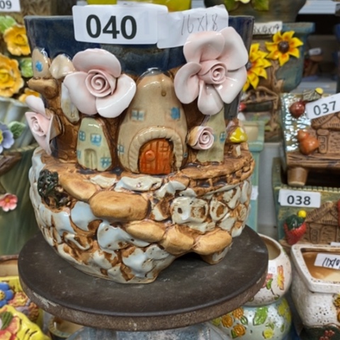 【闪购商品】红陶粗陶材质多肉花盆