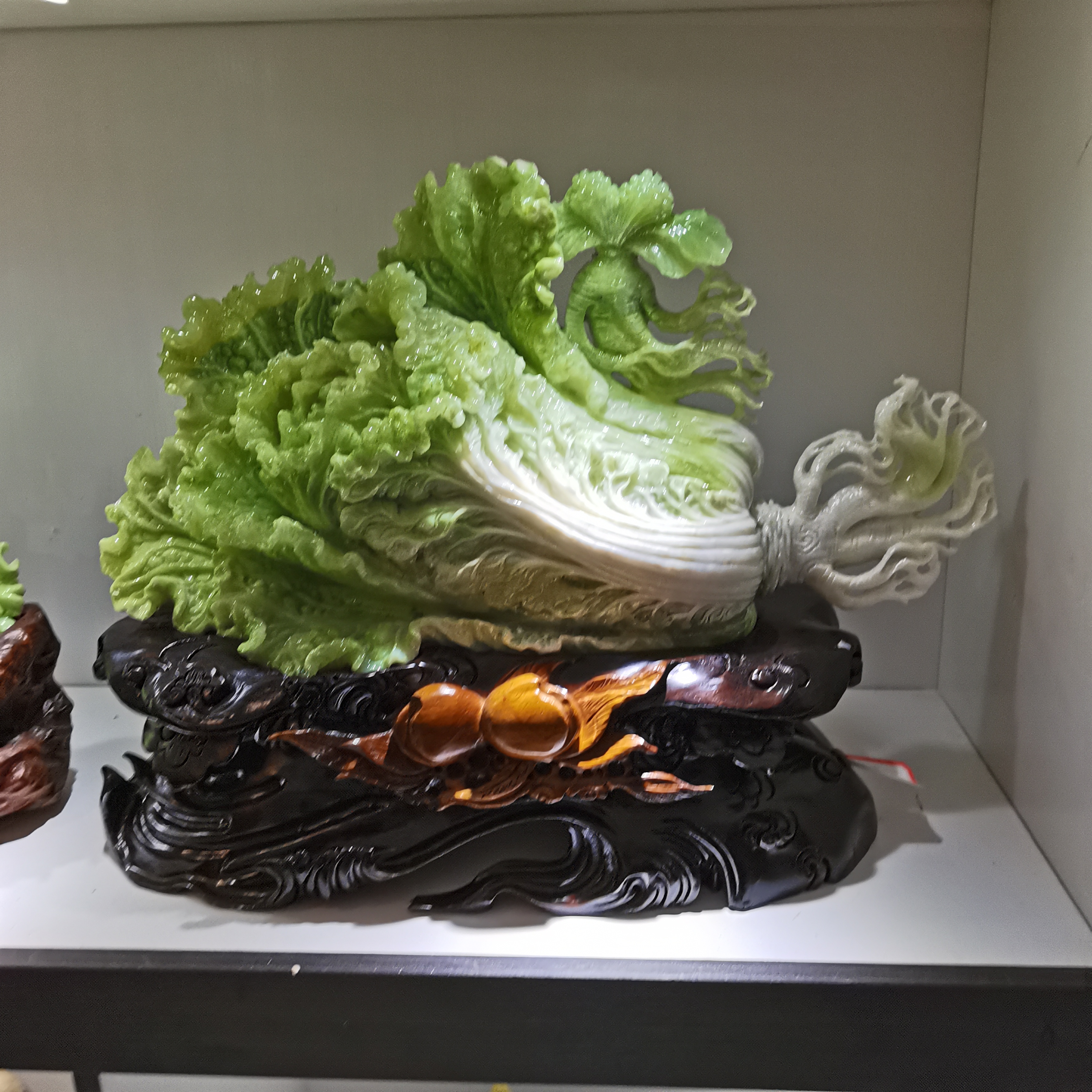 家居摆件客厅大号手工室内玄关陶瓷摆设工艺品创意，摆财聚来