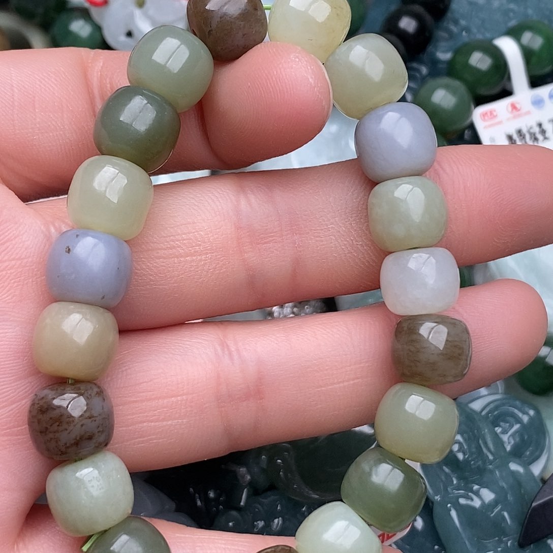 和田玉手链未镶嵌