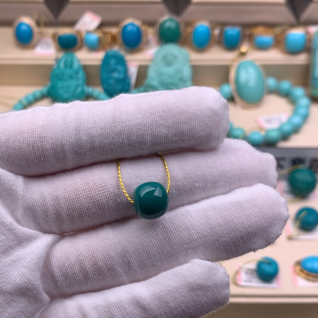 J***F未镶嵌绿松石珠宝奇石