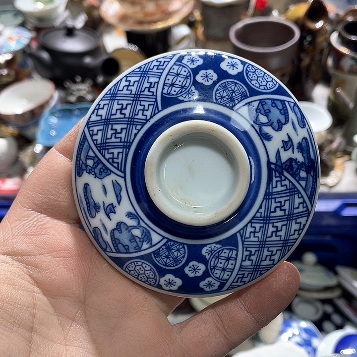 瓷片在一起的时候就是这样一