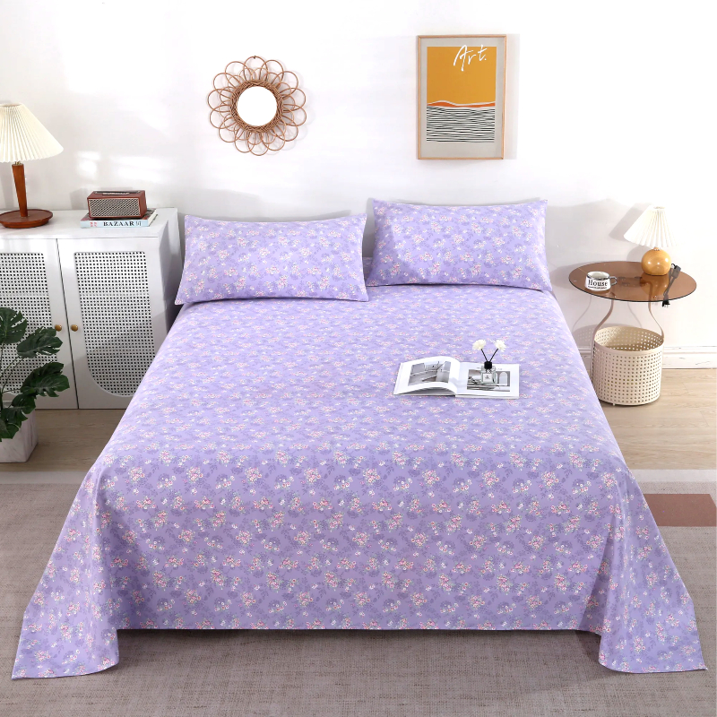 正宗山东粗布棉布床单被单透气加大单人学生宿舍榻榻米老粗布炕单