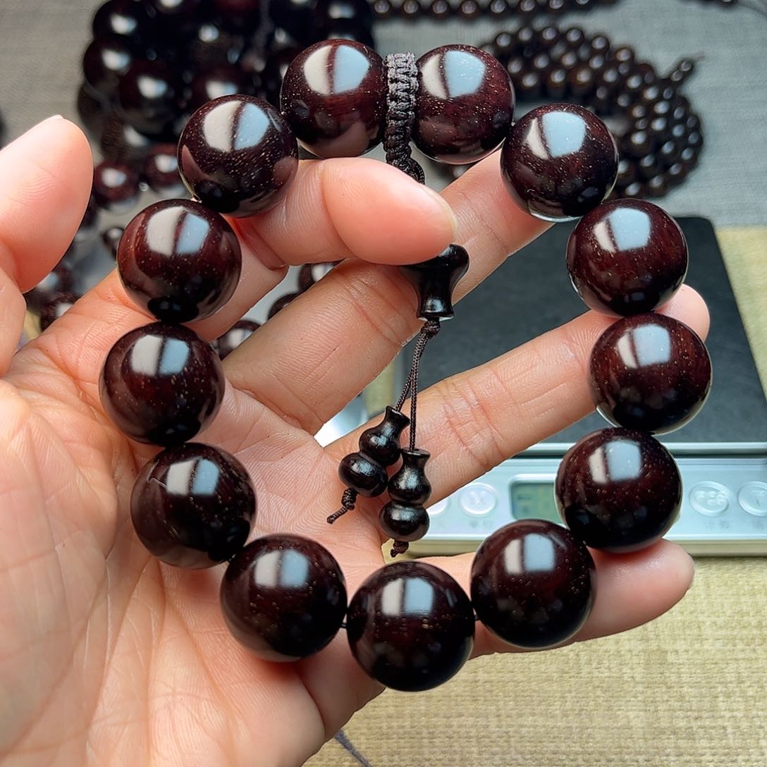 檀香紫檀（小叶紫檀）1.8 13颗 多星