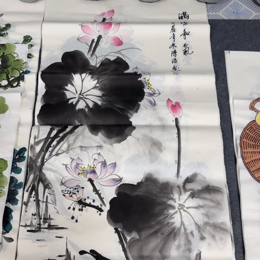 国画晓彤美术馆直播间