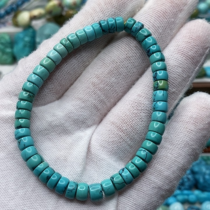 绿松石未镶嵌天然原矿 地大质检