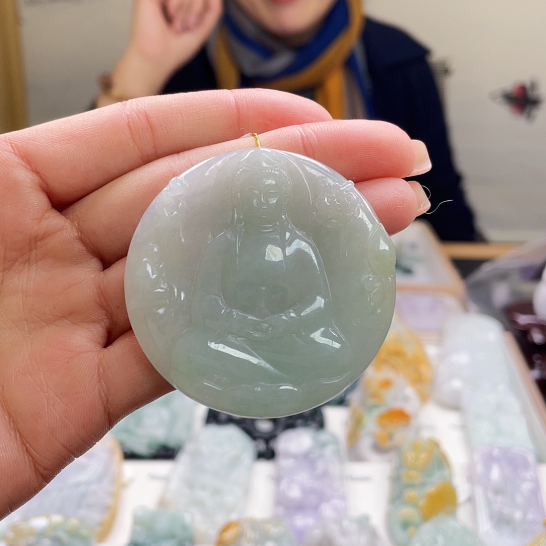 翡翠吊坠(不含链)未镶嵌