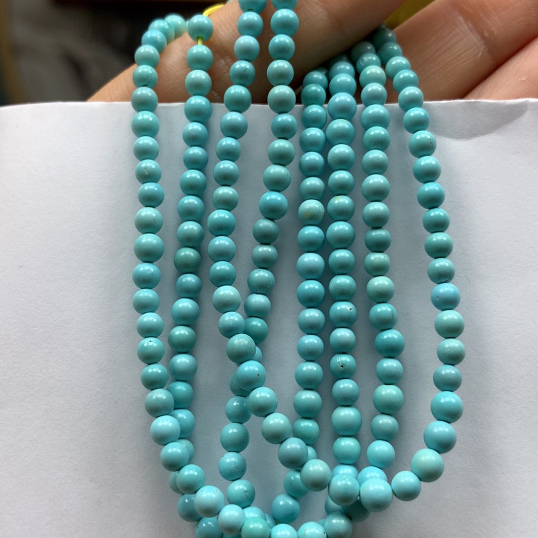 绿松石长链未镶嵌