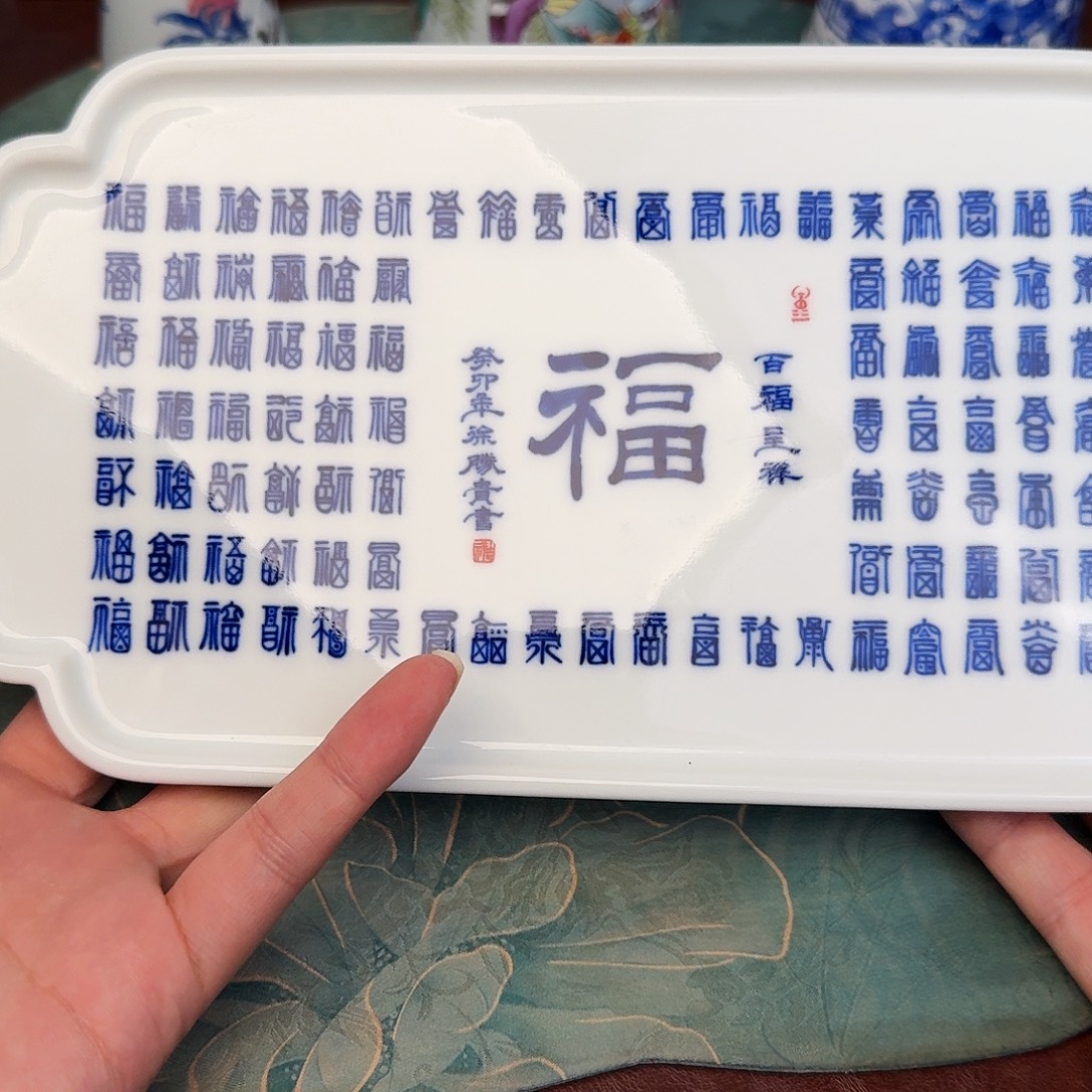 晚***家陶现代景德镇全手工全手绘陶瓷