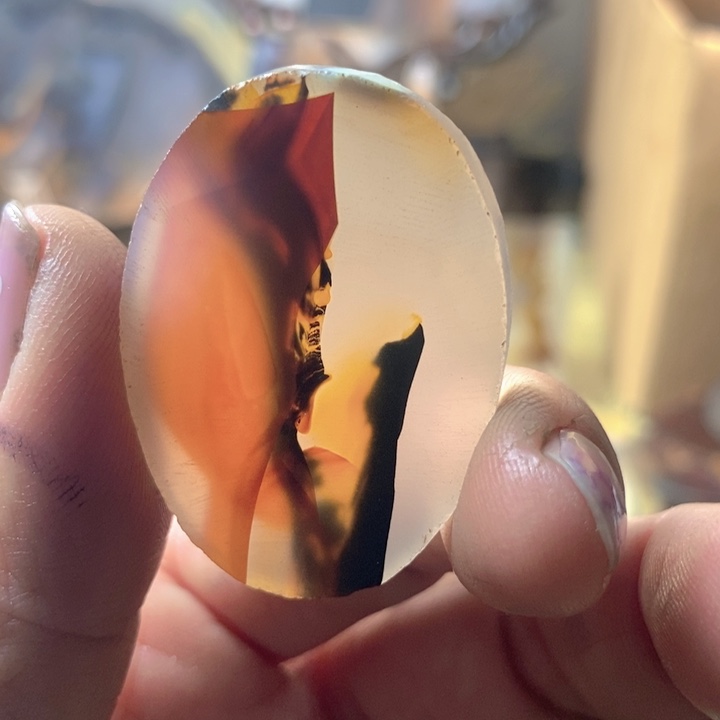 玛瑙/玉髓合金珠宝半成品