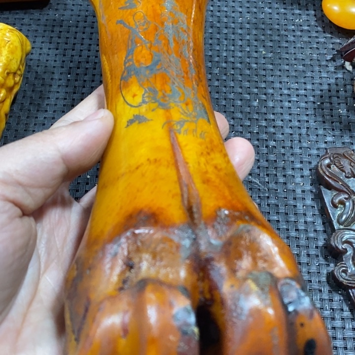 滴血莲花菩提吊坠