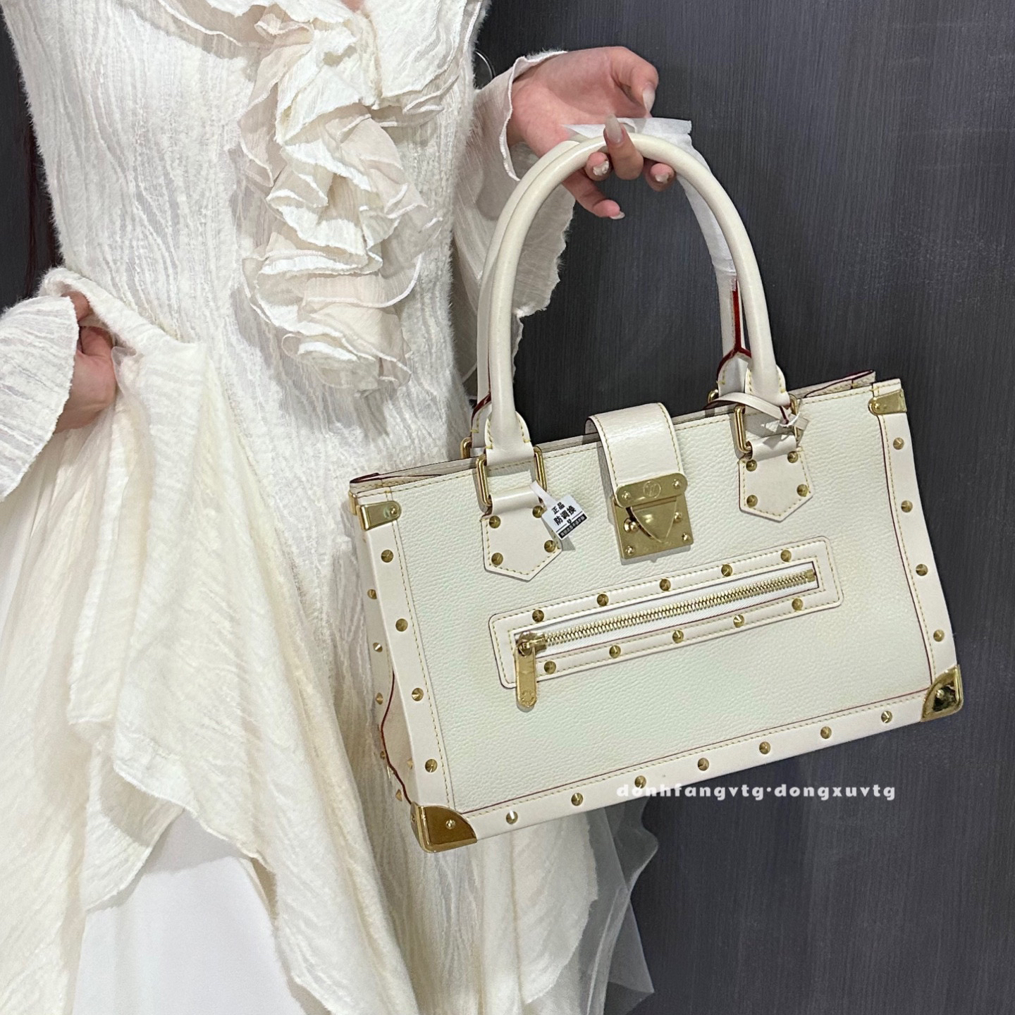 95新 LouisVuitton/路易威登 lv 白金苏哈里手提包K