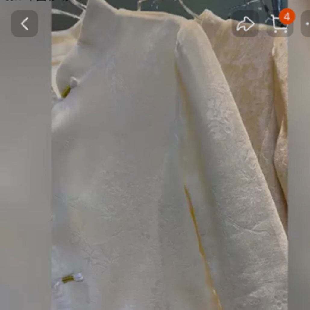 2024年冬新款韩版显瘦拼接毛上衣国风加绒