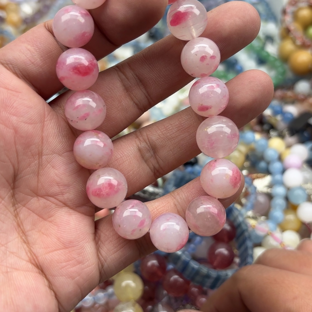 手链水晶银S925镶嵌